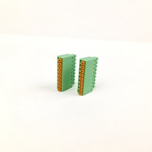 Replace Phoenix Dinkle Compact <strong>Mini</strong> Size <strong>3.5mm</strong> 3.81mm Pluggable Spring Terminal Block Connector 15EDGKN Male Terminal Connector