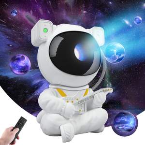 J & R Moderne USB Star Light Projector Kids Night Light avec Rainbow Sunset Starry Sky Projection Télécommande Smart Home Feature - Product Image 2