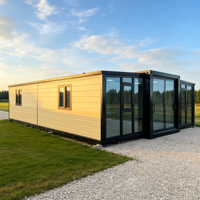 Bâtiment préfabriqué modulaire à isolation murale réglable pour logement temporaire en région froide