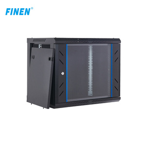 Gabinete de Rack de Pared para CCTV FINEN OEM de 19 Pulgadas, 6U, <span class=keywords><strong>7U</strong></span>, 8U, 9U, con Ventilador y Estante - Product Image 5