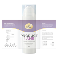 2026 Flacons pulvérisateurs sans air en PP vides de 5 ml, 10 ml, 15 ml pour lotions, crèmes et cosmétiques, sérigraphiés OEM/ODM