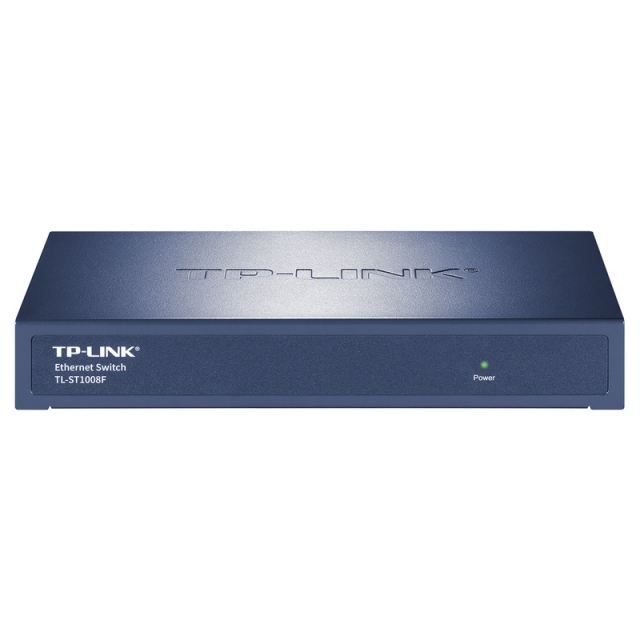 TP-LINK 8port 10000Mbps SFP+ Optical Ports Ethernet Switch 10gb Switch Plug and Play TL-ST1008F