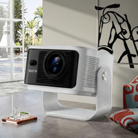 Nouveau style HY350 Max, projecteur LED portable pour la maison, 500 lumens, Android 11, haut-parleurs intégrés, format de poche