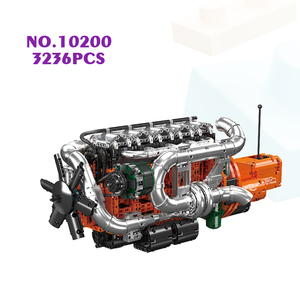 For MOULD KING 10200 for Scania Truck <strong>Engine</strong> Transmission Building Block <strong>Kits</strong> Creative Puzzle <strong>Model</strong> Toy for Adults Perfect Gift - Product Image 1