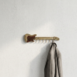AK Brass Guitar Design Brass Wall <b>Hook</b> Antique Brass Finish Metal <b>Decorative</b> Hanger <b>Coat</b> <b>Hook</b> for Hotel Room Home Decor - Product Image 4