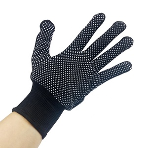Anti-slip Breathable <b>Knitted</b> <b>Gloves</b> Safety Stretchy <b>Glove</b> Thin Liners PVC Dotted Hand <b>Gloves</b> for Work - Product Image 3