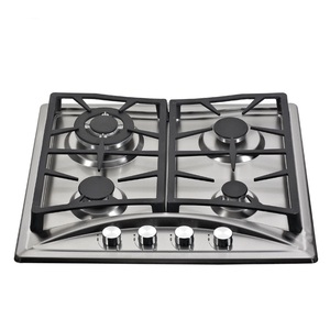 Meilleures ventes - Cuisinière à gaz polyvalente de haute qualité personnalisable, 4 brûleurs, en acier inoxydable noir, ustensiles de cuisine, cuisinière à gaz, cuisinière de cuisine - Product Image 4