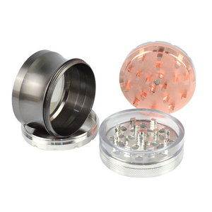 Venta caliente de Amazon cómodo imán especial 60 mm logotipos personalizados molinillo de metal de forma única - Product Image 3