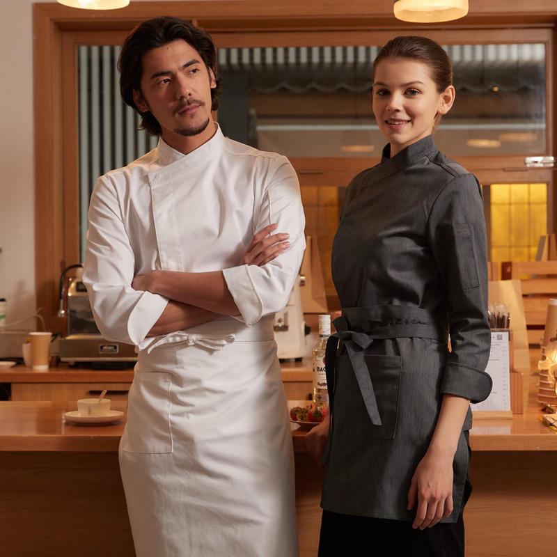 Hotel Restaurant Men Chef Uniform Professional