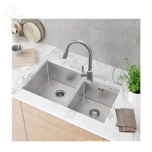 Moderna vendita calda fatta a mano in acciaio inox moderna multifunzionale lavello da cucina lavello lavello da cucina - Product Image 1