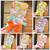 Set Jepit Rambut Anak Lucu, Aksesoris Jepit Rambut Anak, Set Hadiah Jepit Rambut Motif Kartun untuk Anak Perempuan