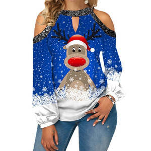 Hot <span class=keywords><strong>Sale</strong></span> XL Größe Blusen für Frauen Loose <span class=keywords><strong>Fit</strong></span> V-Ausschnitt T-Shirt mit Spitzen dekoration Atmungsaktives Polyester Casual & Sexy Fashion - Product Image 6