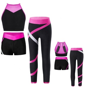 Conjunto Deportivo Personalizado de Alta Calidad para Niñas de 6 a 16 Años, para Entrenamiento, Ejercicio, Yoga, Correr, Ciclismo, Gimnasia, Proveedores de Ropa Deportiva - Product Image 2
