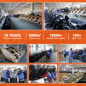 Silla de Masaje de Pedicura de Gravedad Cero 2D de Lujo 2024, Directo de Fábrica, Masaje Corporal Completo, Múltiples Modos, Gran Venta, Masaje en Casa, Cuero Sintético - Product Image 3