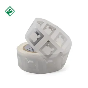 Dia32mm Kompatibel 1K Bytes Fudan F08 NFC Stiker 13.56 MHz NFC Tag Tatahan Basah