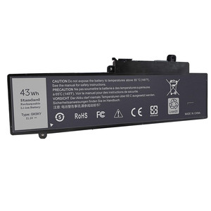Hot gk5ky Pin cho <span class=keywords><strong>Dell</strong></span> máy tính xách tay pin thay thế cho <span class=keywords><strong>Dell</strong></span> <span class=keywords><strong>Inspiron</strong></span> <span class=keywords><strong>11</strong></span> <span class=keywords><strong>3000</strong></span> Series <span class=keywords><strong>11</strong></span>.1V 43Wh gk5ky Pin máy tính xách tay - Product Image 6