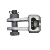 Émerillon à œillet en alliage d'aluminium haute résistance, galvanisé à chaud, avec isolateur de type WS pour ligne électrique aérienne