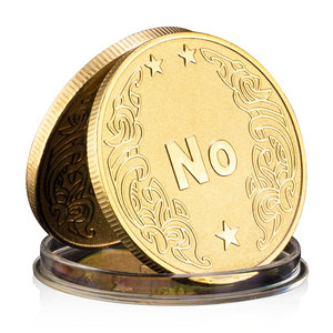 Si o No previsione decisione moneta Ouija oro gotico placcato souvenir moneta e regali monete Commemorative - Product Image 2
