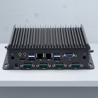 Nuevo Mini PC Industrial Sin Ventilador 485 C57-6C |   HVAEIPC DDR3 32GB 12 Núcleos Hex Core I7-8750H NVMe SSD Garantía de 3 Años
