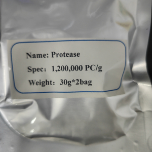 Cấp thực phẩm cấp dược phẩm 200,000 đến 1.5 triệu u/g kiềm protease cho thực phẩm, y tế, sản xuất bia, rửa, lụa, da - Product Image 1