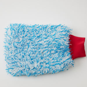 Gant de lavage de voiture en microfibre et gant de nettoyage automobile - Sans rayures, doux, haute densité - Product Image 1