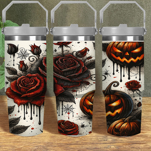 แก้ว<span class=keywords><strong>น</strong></span>้ำลายกุหลาบแดงโกธิคข<span class=keywords><strong>น</strong></span>าด 30 ออ<span class=keywords><strong>น</strong></span>ซ์ พร้อมหูจับ สำหรับฮาโลวี<span class=keywords><strong>น</strong></span> แก้วเดินทางลายฟักทองและใยแมงมุม สิ<span class=keywords><strong>น</strong></span>ค้าใ<span class=keywords><strong>น</strong></span>สหรัฐอเมริกา ของขวัญสุดเท่สำหรับค<span class=keywords><strong>น</strong></span>ชอบกอธ - Product Image 1