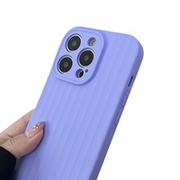 Coque de téléphone en silicone liquide mat à motif animal pour 16 Pro et 16 avec protection coussin d'air