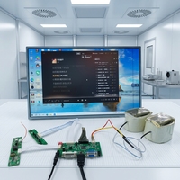 Controlador Universal para Monitor LCD con VGA, HD, MI, DVI, Compatible con Varios Tamaños de Pantallas LVDS, Reconocimiento Automático de Señal de Entrada