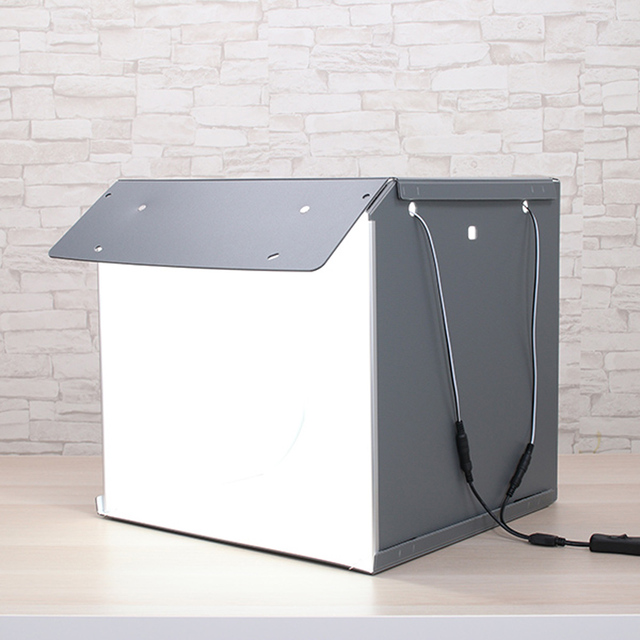 Photography Table Top Light Box 102pcs LED Lights Dimmable Portable Foldable Photo Studio Shooting Tent Softbox