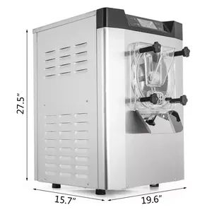 New Italian-Style Hard Ice Cream Machine for Gelato and Snack Making with Reliable Motor for Restaurants and Food Shops