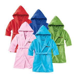 <span class=keywords><strong>Peignoir</strong></span> éponge à capuche rose <span class=keywords><strong>Peignoir</strong></span> zippé à capuche pour filles avec capuche animale pour adultes et enfants - Product Image 5