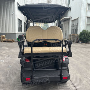 Shininglsv Nouveau design Chariot utilitaire à essence Voiture de golf 6 passagers Buggies 400CC Voiturette de golf 6 places levée au gaz - Product Image 4