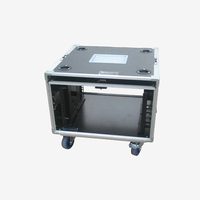 19 pouces 19 "2U 4U 6U 8U 10U 12U 14U 16U Amplificateur Slam Couvercle Pile Rack Poche Porte Coulissante Empilable Outil Vol Route Cas