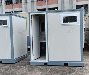 Cuarto de baño al aire libre prefabricado, habitación portátil con inodoro y lavabo, patio trasero, baño, Camping, bloque de inodoro - Product Image 2