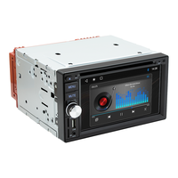 Sistema de Navegación GPS con Pantalla Táctil IPS de 6.2 Pulgadas, Radio FM, Bluetooth, Reproductor de DVD para Auto, Android Auto