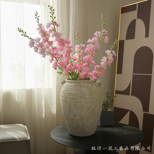 ยี่ฮวา ฟลอรัล อาร์ตดอกเดลฟีเนียมประดิษฐ์สีม่วงผ้าไหมตกแต่งบ้านสไตล์โมเดิร์นเรียบง่าย FYC022 - Product Image 5