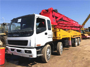 Hot Sell Used Mobile Concrete Pump 37m 38m 42m Used Concrete Boom Pump Trucks for Sale Zoomlion Sany Putzmeister - Product Image 2
