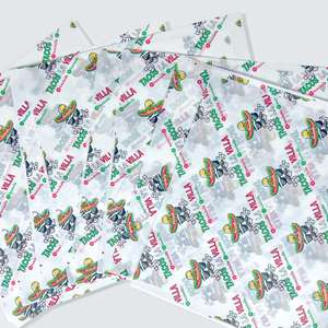 ZJPACK Custom Fast Food Hamburger Packaging <b>Paper</b> Greaseproof Sandwich Waxed <b>Paper</b> Food <b>Wrapping</b> <b>Paper</b> - Product Image 6