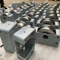Roues de remorque pour grues portiques, pièces de moteur de machine, roues de palan pour grues, prix compétitif