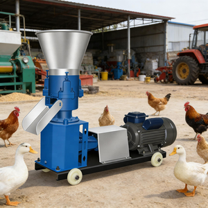 Nouvelle machine de fabrication d'aliments pour animaux (poulets, crevettes, chats, volailles) à haute productivité pour maïs et herbe - Product Image 1