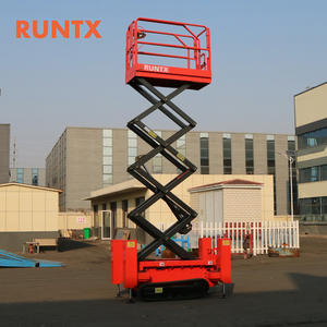 RUNTX 8M Plataforma elevadora de tijera aérea Equipo de trabajo eléctrico - Product Image 4