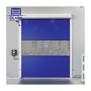 Cửa tốc độ cao bên ngoài tự động cao cấp PVC tốc độ cao cuộn lên cửa | cảm biến hồng ngoại an toàn + Thiết kế chống gió vượt trội - Product Image 6