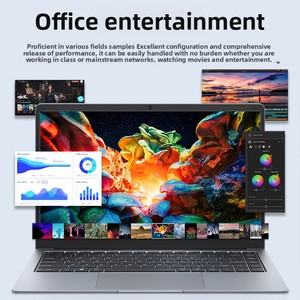 Nuevo portátil J4025 de 14 pulgadas, ligero, Intel IPS, 8GB + 6GB, inglés, oficina de negocios, uso para estudiantes, Intel Celeron transfronterizo - Product Image 2