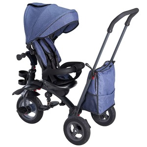 <span class=keywords><strong>Triciclo</strong></span> para Bebés con Asiento Reversible de <span class=keywords><strong>360</strong></span> <span class=keywords><strong>Grados</strong></span>, <span class=keywords><strong>Triciclo</strong></span> para Niños con Toldo y Manillar para Padres - Product Image 3