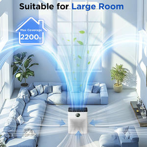 Purificadores de aire para el hogar Habitación grande de hasta 2200sq. <span class=keywords><strong>FT</strong></span> Purificador de aire para mascotas con filtro lavable PM 2,5 Pantalla Limpiador de aire Dormitorio - Product Image 3