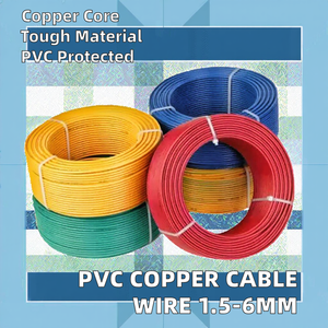 China <strong>Manufactured</strong> PVC Insulated <strong>Copper</strong> Electricity Cable <strong>Wire</strong> for Industrial Auto House Wiring Power Heating Overhead Building - Product Image 2