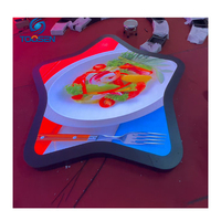 Pantalla LED Curva de Alta Definición para Interiores, Tamaño Personalizado, P1.5 P1.8 P2, Video Wall LED Flexible para Sala de Reuniones