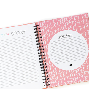 Diario personalizzato A5 per neonati 2026 OEM, agenda a spirale con stampa personalizzata per il primo anno del bambino, diario di gravidanza - Product Image 6