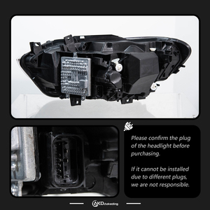 Faro Anteriore per <span class=keywords><strong>BMW</strong></span> <span class=keywords><strong>F20</strong></span> con Lente Proiettore 2015-2018 F21 116i 118i 120i, Lente Segnalazione Caravelle DRL, <span class=keywords><strong>Accessori</strong></span> Auto - Product Image 4