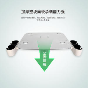 รถเข็นแพทย์ Promax MB102 ขนาด 950x495x495 มม. ทำจากอลูมิเนียมอัลลอย ปรับความสูงได้ พร้อมล้อ 5 ล้อ - Product Image 2